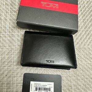 Tumi Black Card Holder